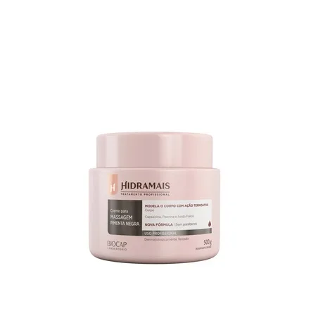 HIDRAMAIS CR 500G MASSAGEM PIMENTA NEGRA