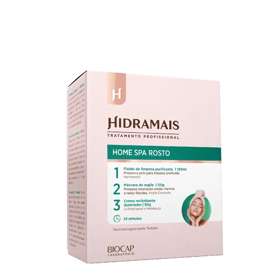HIDRAMAIS KIT HOME SPA FACIAL