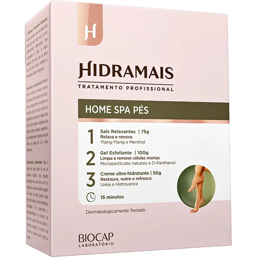 HIDRAMAIS KIT HOME SPA PES