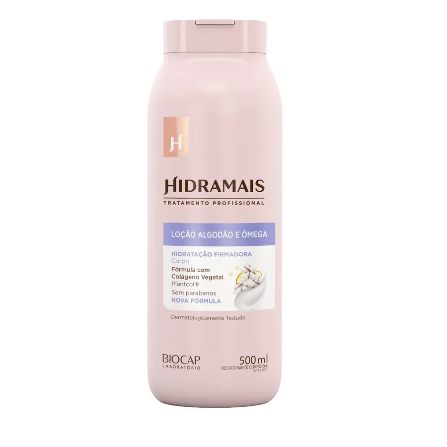 HIDRAMAIS LOCAO C. 500ML DESO ALGODAO E OMEGA