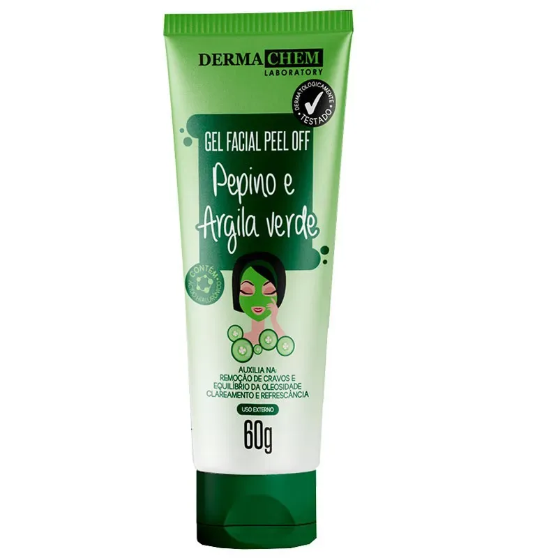 DERMACHEM GEL 60G PEEL OFF ARGILA VERDE