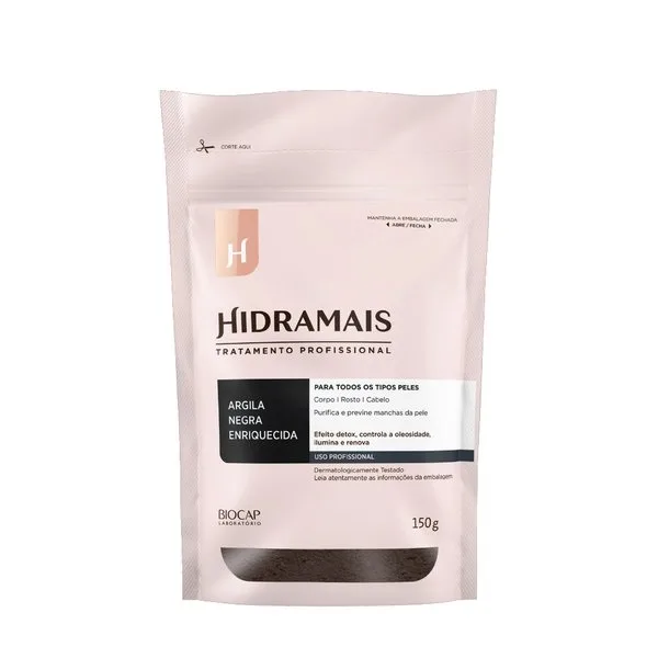 HIDRAMAIS CREME 150G DESO MASSAGEM ARGILA NEGRA