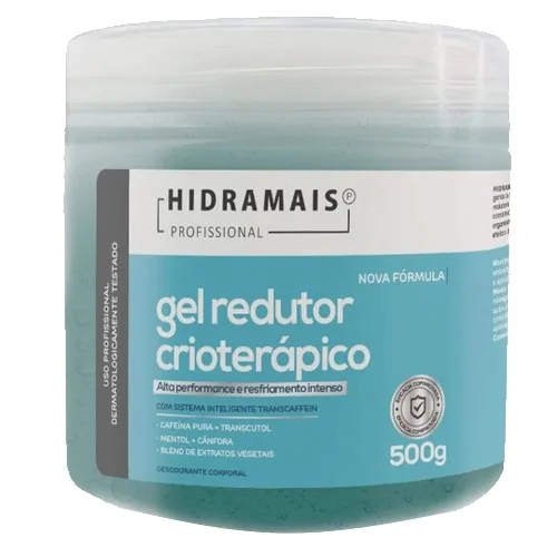 HIDRAMAIS GEL MASS 500G REDUTOR CRIOTERAPICO