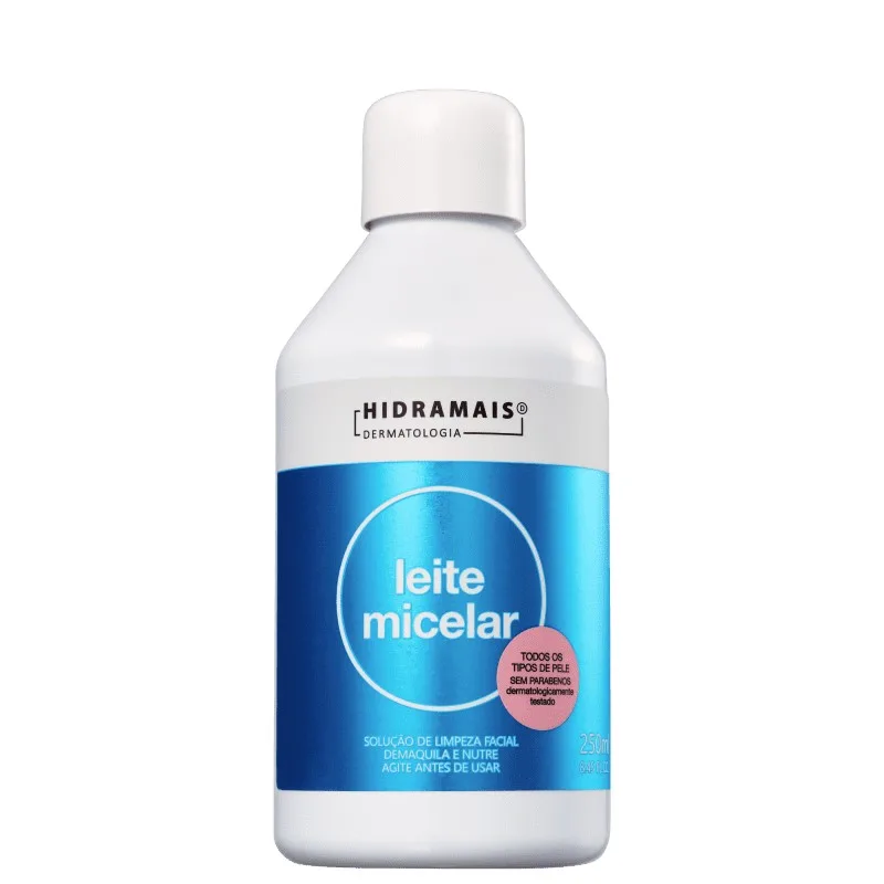 HIDRAMAIS LEITE MICELAR 250ML DEMAQUILANTE