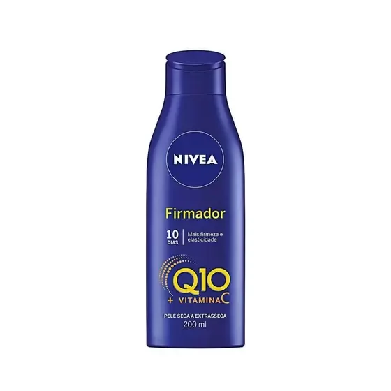 NIVEA HIDRATANTE 200ML FIRMA Q10 VITAM C PELE SECA