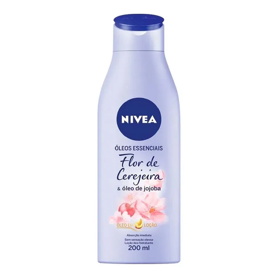 NIVEA HIDRATANTE 200ML FLOR CEREJEIRA