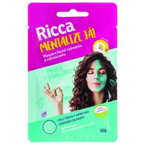 BELLIZ RICCA MASC FACIAL CALMANTE REFRESCANTE