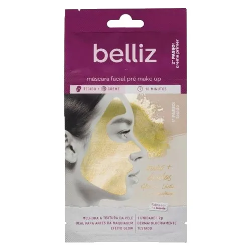 BELLIZ RICCA MASC FACIAL PRE MAKE UP OURO