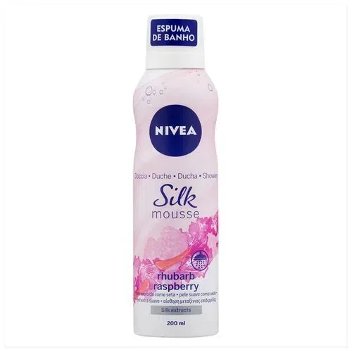 NIVEA ESPUMA 200ML P/BANHO MOUSSE RASPBERRY