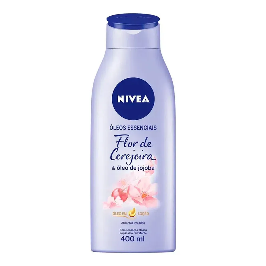 NIVEA HIDRATANTE 400ML FLOR CEREJEIRA