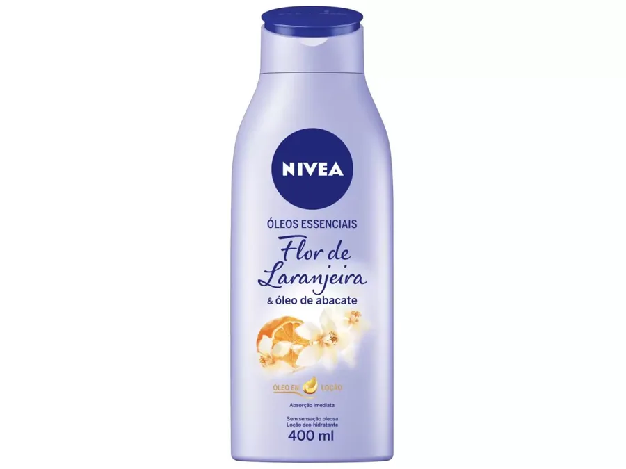NIVEA HIDRATANTE 400ML FLOR LARANJEIRA