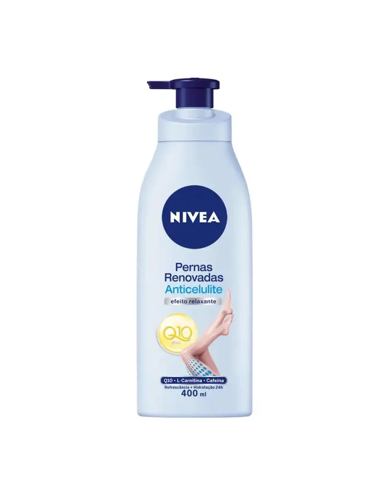 NIVEA HIDRATANTE 400ML PERNAS RENOVAD ANTICELULITE