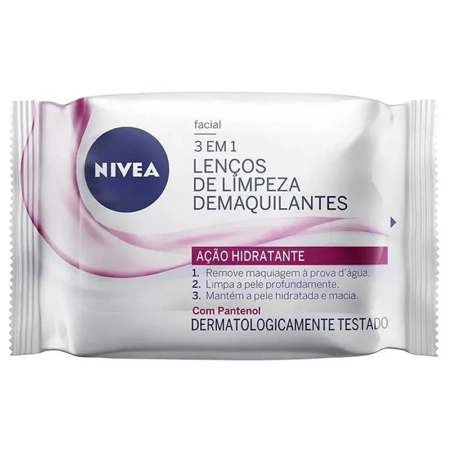 NIVEA LENCO LIMPEZA ACAO HIDRATANTE C/25UN