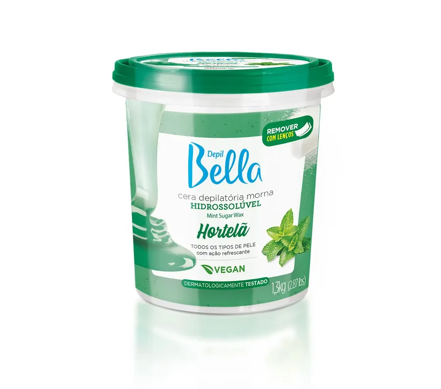 DBELLA CERA 1 3KG HIDRO HORTELA
