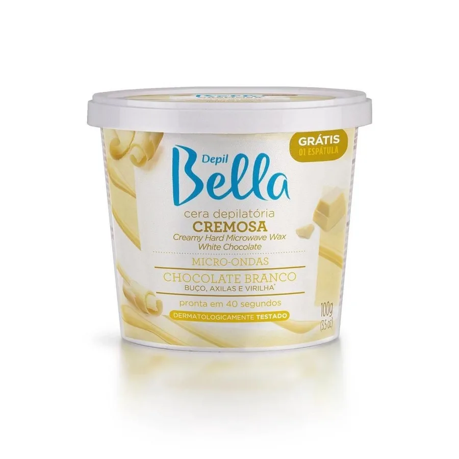 DBELLA CERA 100G MICROONDAS CHOCOLATE BCO