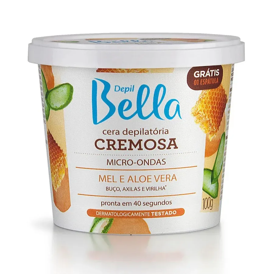 DBELLA CERA 100G MICROONDAS MEL ALOE VERA