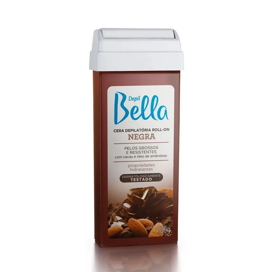 DBELLA CERA 100G REFIL ROLL-ON NEGRA