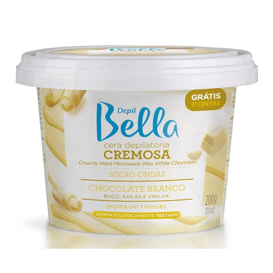DBELLA CERA 200G MICROONDAS CHOCOLATE BRANCO