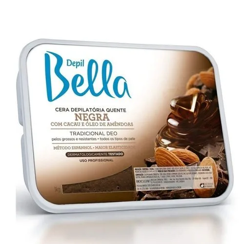 DBELLA CERA 1KG DEPILATORIA NEGRA