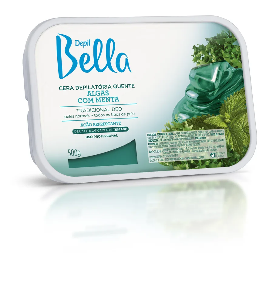 DBELLA CERA 500G DEPILATORIA ALGAS MARINHAS