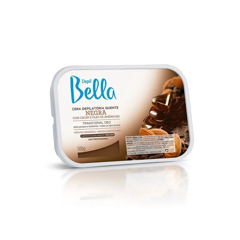 DBELLA CERA 500G DEPILATORIA NEGRA