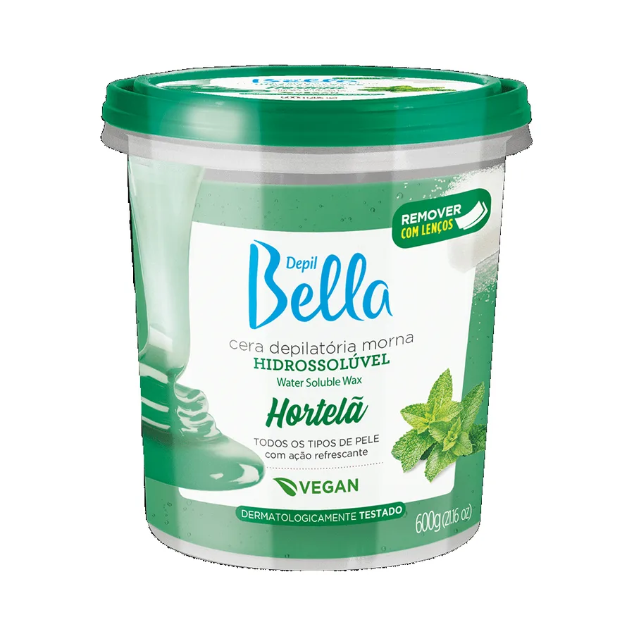 DBELLA CERA 600G HIDRO HORTELA