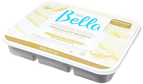 DBELLA CERA 800G CHOCOLATE BRANCO DEO
