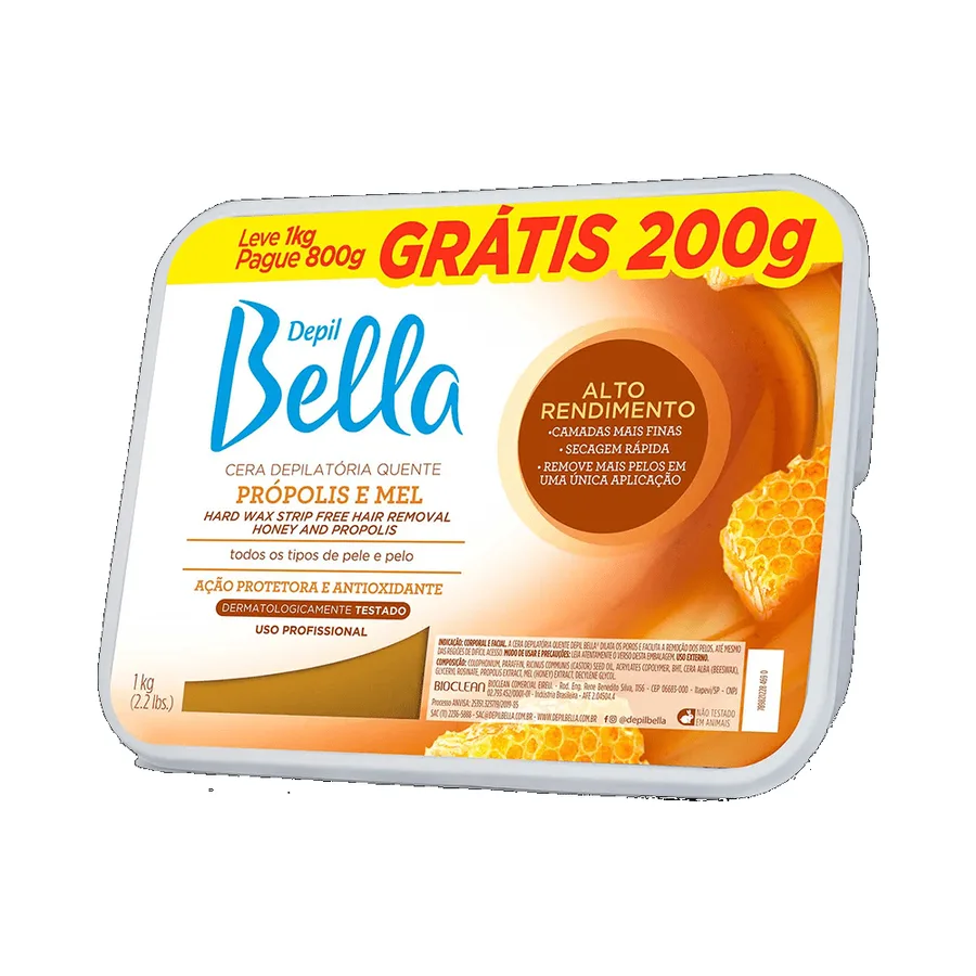 DBELLA CERA 800G+200G DEO PROPOLIS E MEL