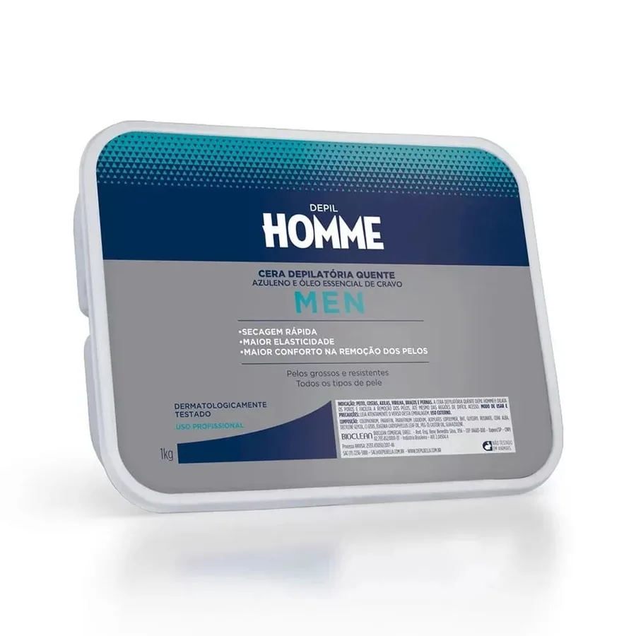 DBELLA CERA HOMME 1KG DEPILATORIA MEN