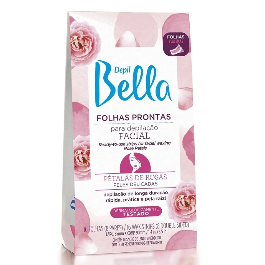 DBELLA FOLHAS PRONTAS FACIAL 16FLS PETALAS