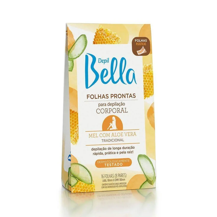 DBELLA FOLHAS PRONTAS CORP MEL/ALOE 16UN