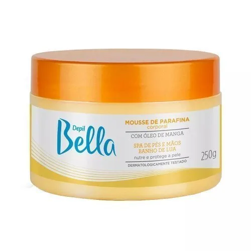 DBELLA MOUSSE 250G PARAFINA CORPO PE MAO MANGA