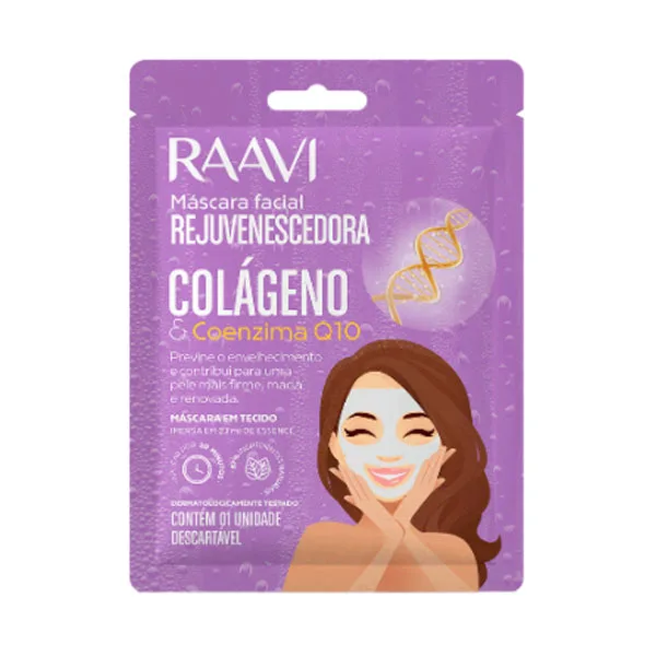DBELLA PACK MASCARA FACIAL TECIDO COLAGENO Q10