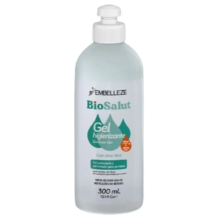 BIOSALUT ALCOOL GEL 300ML HIGIENIZANTE