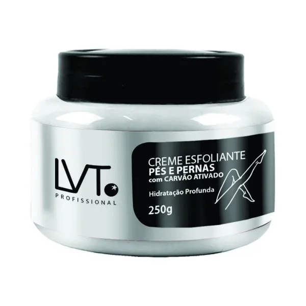 LVT CR 250G ESFOLIANTE PES+PERNAS C/CARVAO ATIVADO