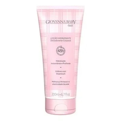 GIOVANNA BABY LOCAO 200ML HIDRA CLASSIC ROSA