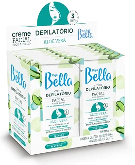 DBELLA CR 10G DEPILACAO FACIAL ALOE VERA PACK