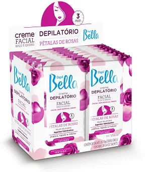 DBELLA CR 10G DEPILACAO FACIAL PETALAS PACK