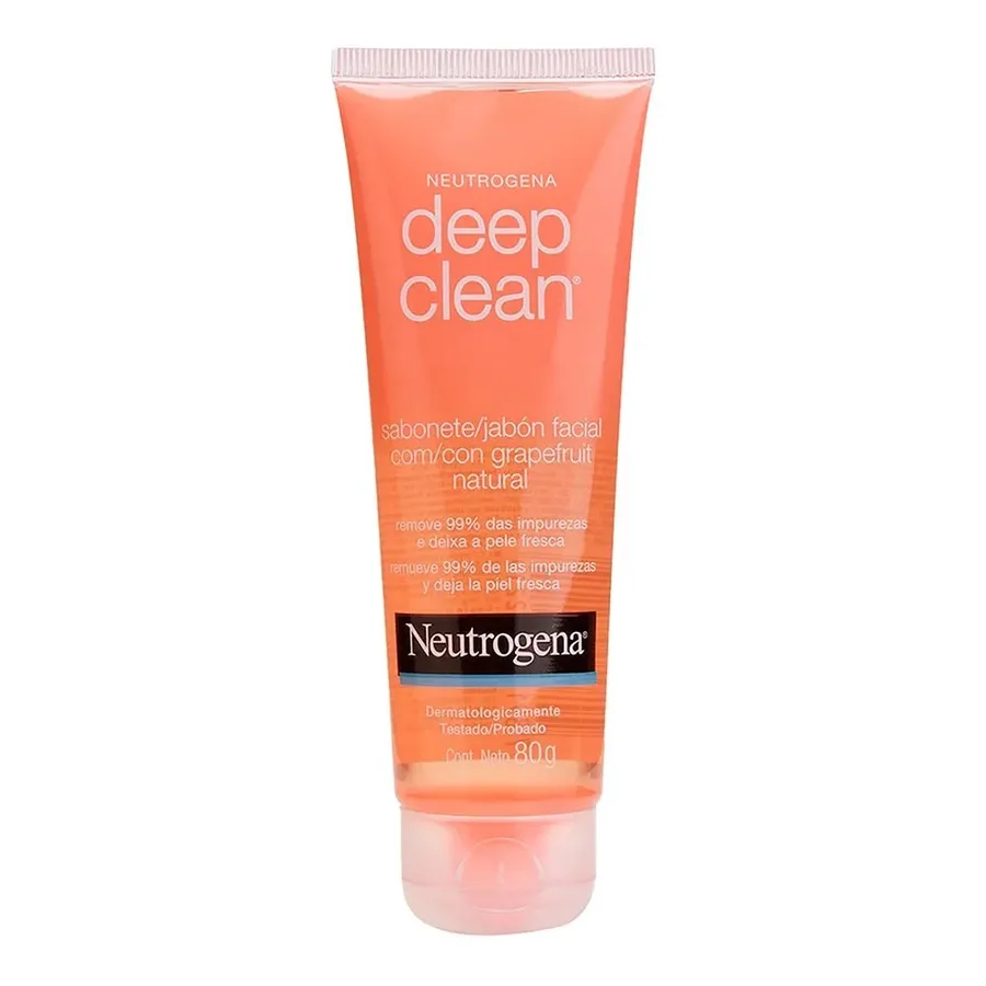 NEUTROGENA GEL 80G DEEP CLEAN GRAPEFRUIT