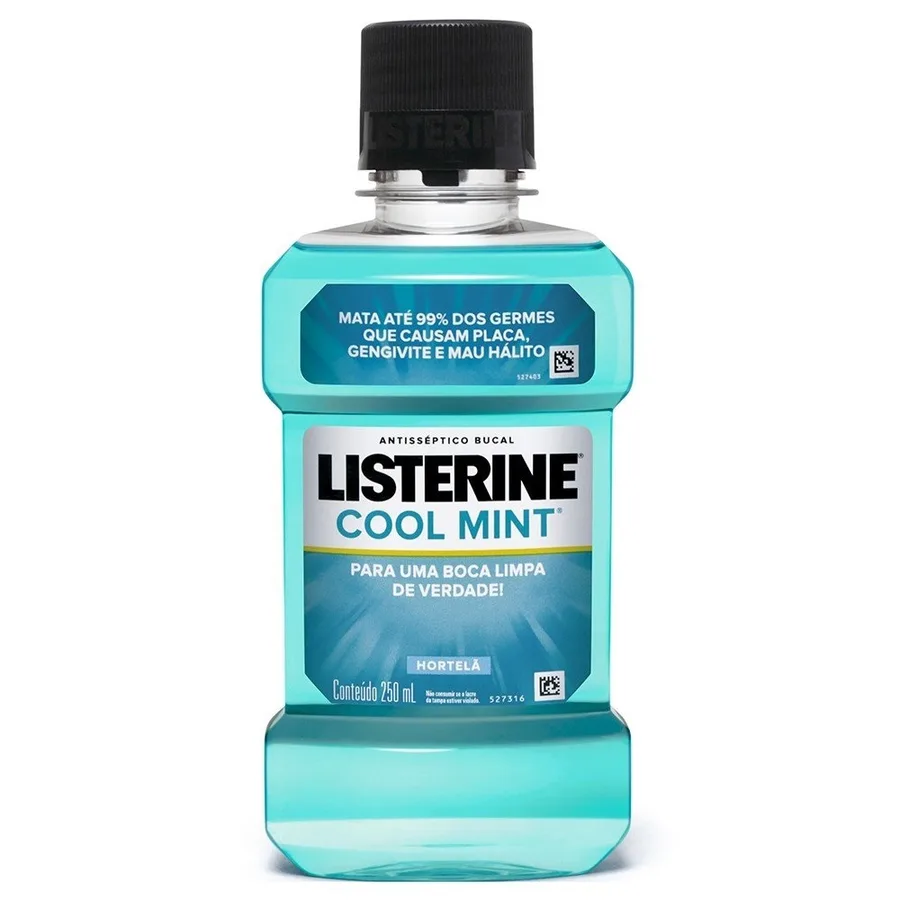 LISTERINE ANTISSEP 250ML BUCAL COOL MINT