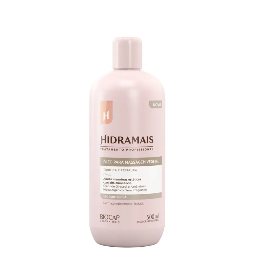 HIDRAMAIS OLEO DESO. MASS. 500 ML VEGETAL