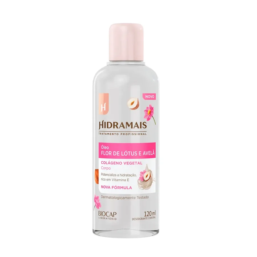 HIDRAMAIS OLEO DESO. 120 ML FLOR DE LOTUS AVELA