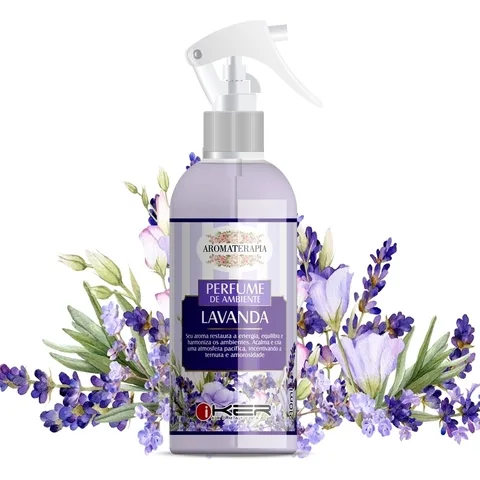 IKER PERF AMBIEN 210ML LAVANDA MINI GATILHO