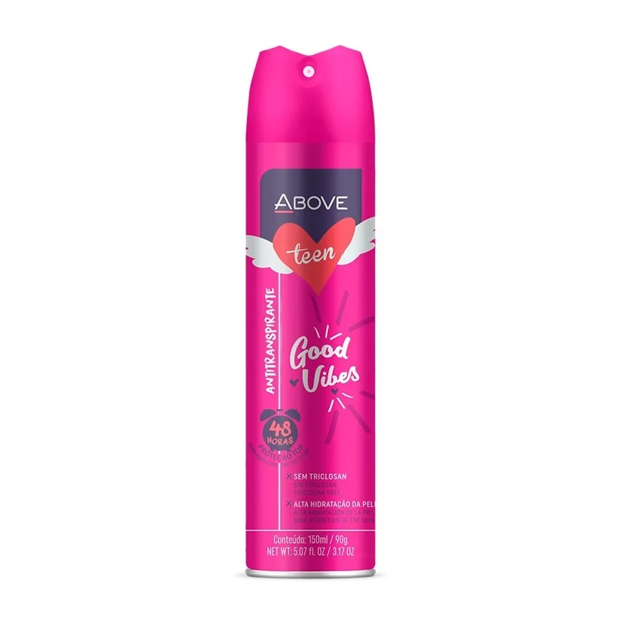 ABOVE AEROSOL 90G TEEN GOOD VIBES