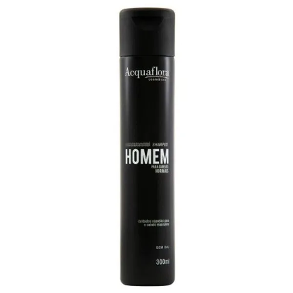 ACQUAFLORA SH 300ML HOMEM CABELOS NORMAIS