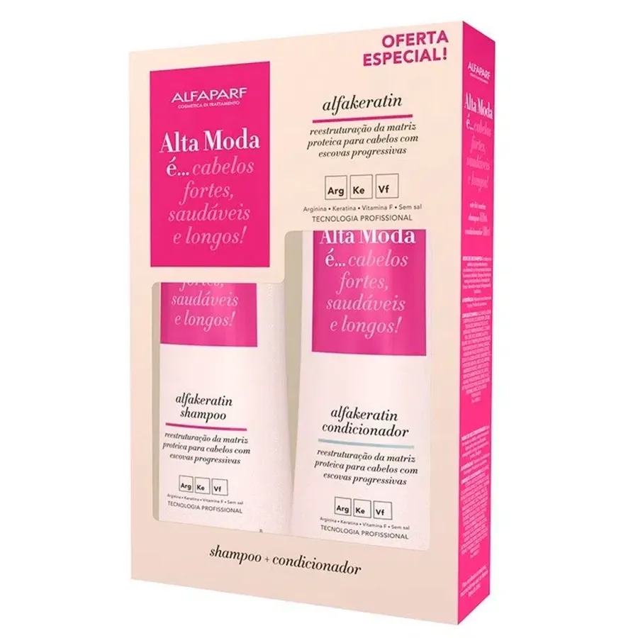 ALFAPARF KIT SH+COND 300ML ALFAKERATIN
