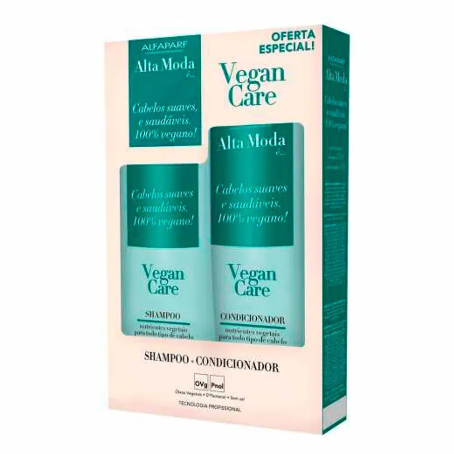 ALFAPARF KIT SH+COND 300ML VEGAN CARE
