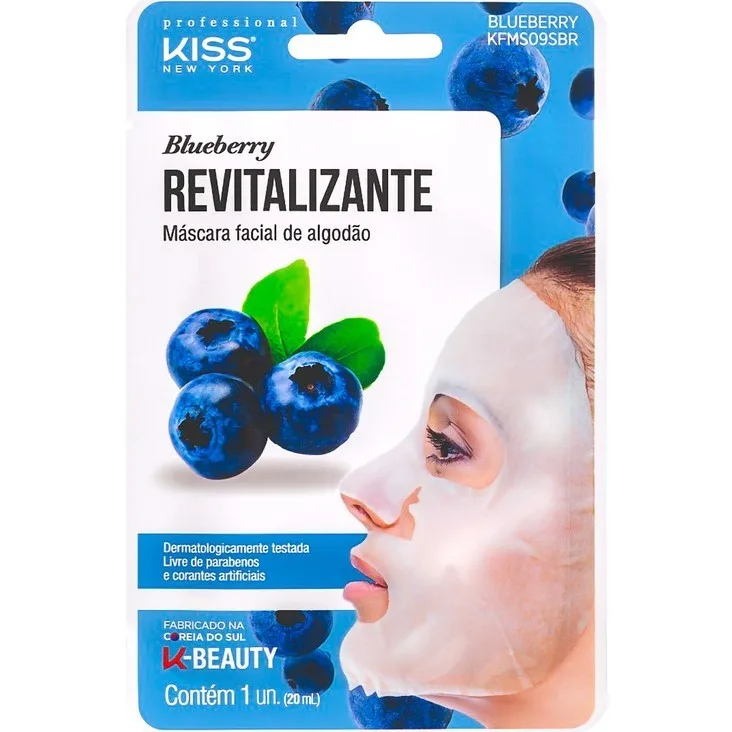 KISS KNP MASCARA FACIAL - BLUEBERRY