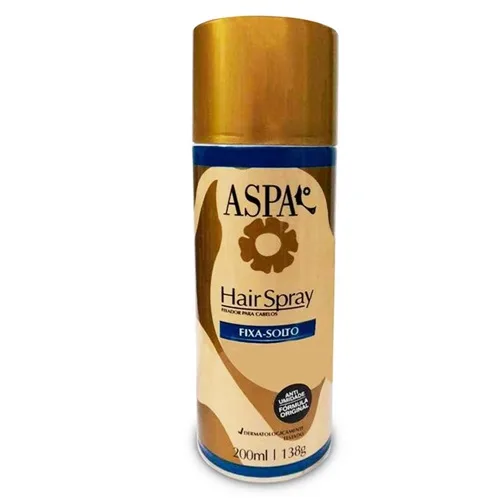 ASPA SPRAY FIXADOR 200ML CAPILAR FIXA SOLTO
