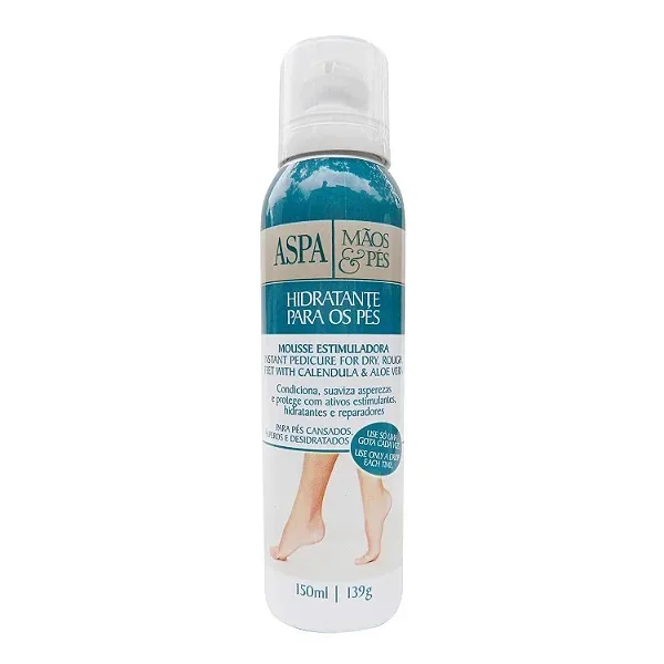 ASPA HIDRATANTE 150ML MOUSSE ESTIMUL MAOS PES